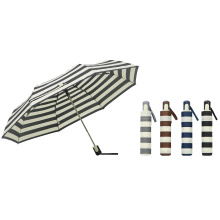 Cheap Auto Open 3 Fold Promotion Colorful Umbrellas